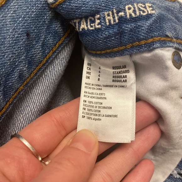 American Vintage High Rise Jeans - Picture 4 of 4